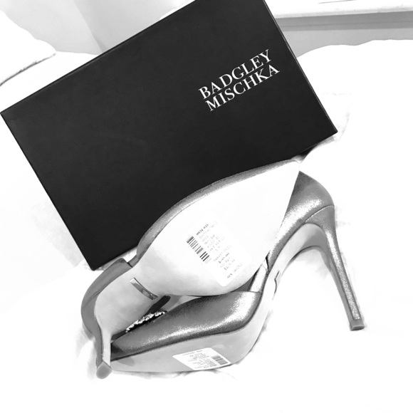 Badgley Mischka Roudy II - Pewter/Grey - Picture 3 of 4